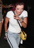 Bella Thorne leaves the Avalon Club at 2:30 in the morning in Hollywood, Los Angeles
