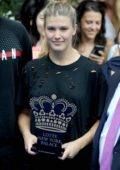 Eugenie Bouchard at Lotte New York Palace Invitational in New York