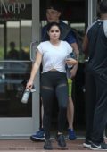 Ariel Winter leaves the gym after a workout in Los Angeles