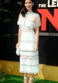 Olivia Munn attends The Lego Ninjago movie premiere in Los Angeles