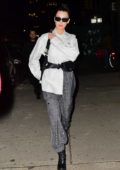 Bella Hadid rocks a monochrome outfit as she steps out in New York City