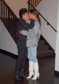 Maia Mitchell and boyfriend Rudy Mancuso pack on the PDA at Catch restaurant in Los Angeles