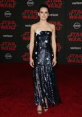 Daisy Ridley at the World premiere for 'Star Wars: The Last Jedi' at the Shrine Auditorium in Los Angeles
