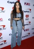 Demi Lovato at Z100's Jingle Ball 2017 at Madison Square Garden in New York City