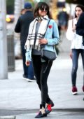Nina Dobrev is spotted out doing some Christmas shopping in Beverly Hills, Los Angeles