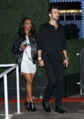 Rachel Lindsay and Bryan Abasolo show off their love at Jingle Ball 2017 at The Forum in Inglewood, California