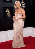 Bebe Rexha attends the 60th Annual Grammy Awards at Madison Square Garden in New York