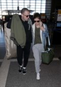 Kate Mara and Jamie Bell arrives at LAX airport to catch flight out of Los Angeles