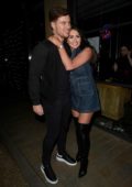 Charlotte Dawson and Matt Sarsfield enjoys a night out at The Laundrette in Manchester, UK