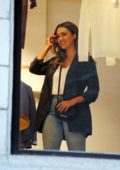 Jessica Alba seen while shopping at Falconeri in Milan, Italy