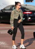 Sofia Richie and Scott Disick seen while heading for dinner in Malibu, California