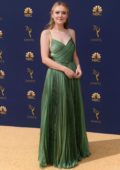 Dakota Fanning attends the 70th Primetime EMMY Awards (EMMYS 2018) at Microsoft Theater in Los Angeles