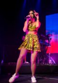 Dua Lipa performs at the Cosmopolitan of Las Vegas Hotel in Las Vegas, Nevada