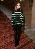 Olivia Palermo attends the Balmain Show during Paris Fashion Week in Paris, France