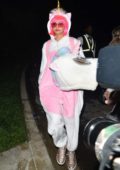 Nina Dobrev attends Kate Hudson's Halloween Party in West Hollywood, Los Angeles