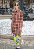 Olivia Palermo attends the Miu Miu show during Paris Fashion Week in Paris, France