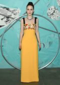 Rachel Brosnahan attends Tiffany & Co. Celebrates 2018 Tiffany Blue Book Collection in New York City