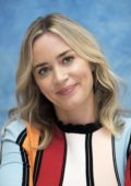 Emily Blunt attends 'Mary Poppins Returns' Press Conference and Photocall at the Four Seasons Hotel in Beverly Hills, Los Angeles