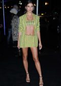 Sara Sampaio attends the Versace Pre-Fall 2019 Fashion Show in New York City