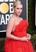 Lili Reinhart attends the 76th Annual Golden Globe Awards held at The Beverly Hilton Hotel in Los Angeles, California