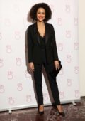 Nathalie Emmanuel attends 'La Boheme' VIP Performance at the London Coliseum in London, UK