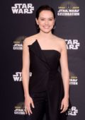 Daisy Ridley attends Star Wars Celebration: 'The Rise of Skywalker' Panel in Chicago