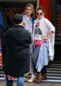 Drew Barrymore keeps it casual while enjoying some shopping at the local market in Sydney, Australia