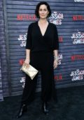 Carrie-Anne Moss attends the Special Screening of Netflix's 'Jessica Jones' Season 3 held at Arclight Hollywood, California