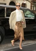 Rosie Huntington-Whiteley looks super chic as she steps out in New York City