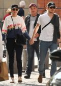 Taylor Swift and Joe Alwyn hold hands while out for a stroll in Paris, France