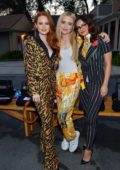 Camila Mendes, Madelaine Petsch, Kathryn Newton, Lana Condor at the Moschino Spring/Summer 2019 in Universal City, California