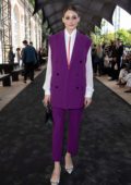 Olivia Palermo attends the Berluti Menswear Spring/Summer 2020 show during Paris Fashion Week in Paris, France