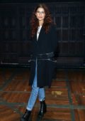 Zendaya poses backstage at the hit play Harry Potter and the Cursed Child Parts One & Two on Broadway at The Lyric Theatre in New York City