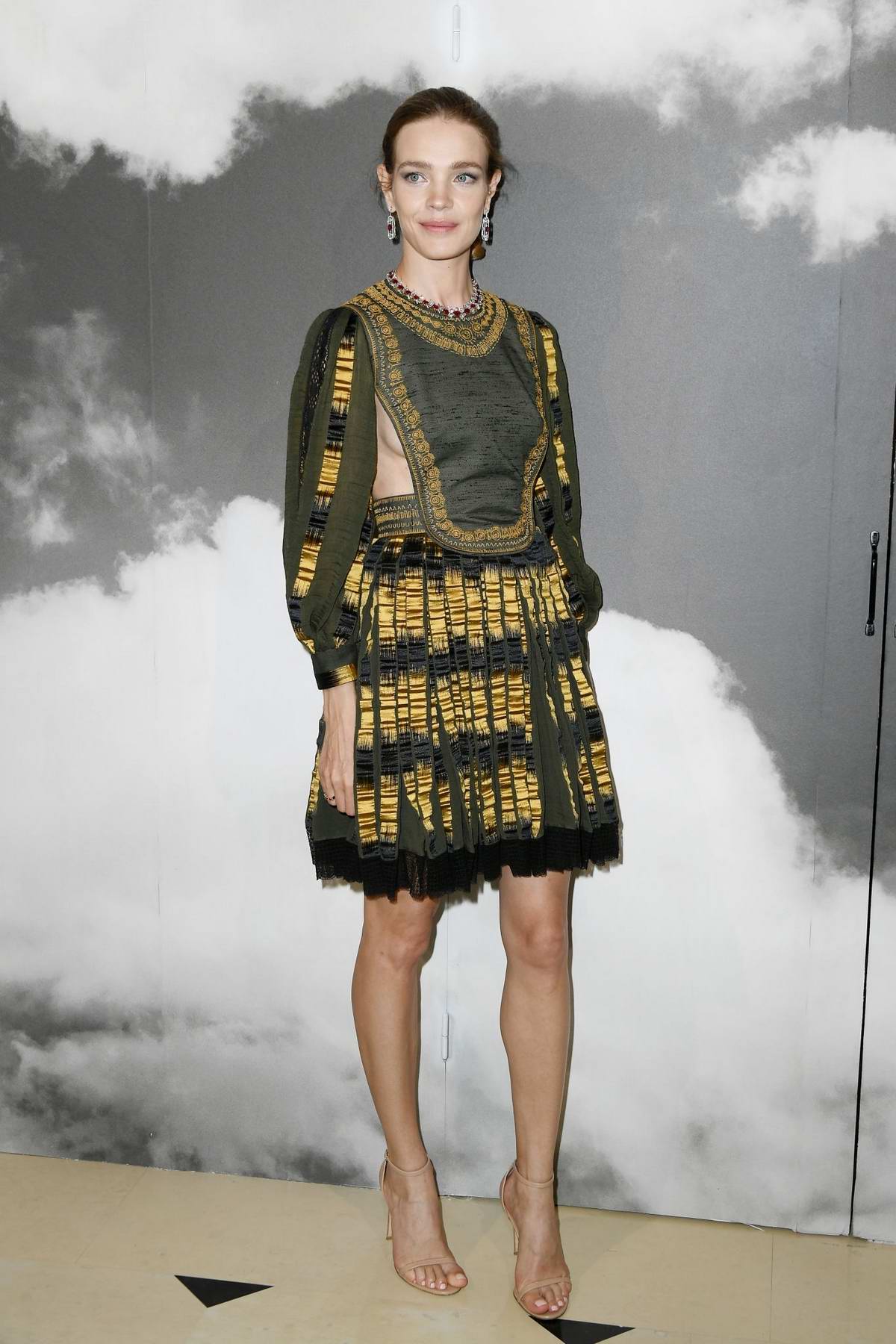 Natalia Vodianova attends the Christian Dior Show, Haute Couture Fall/Winter 2019/2020 during Paris Fashion Week in Paris, France