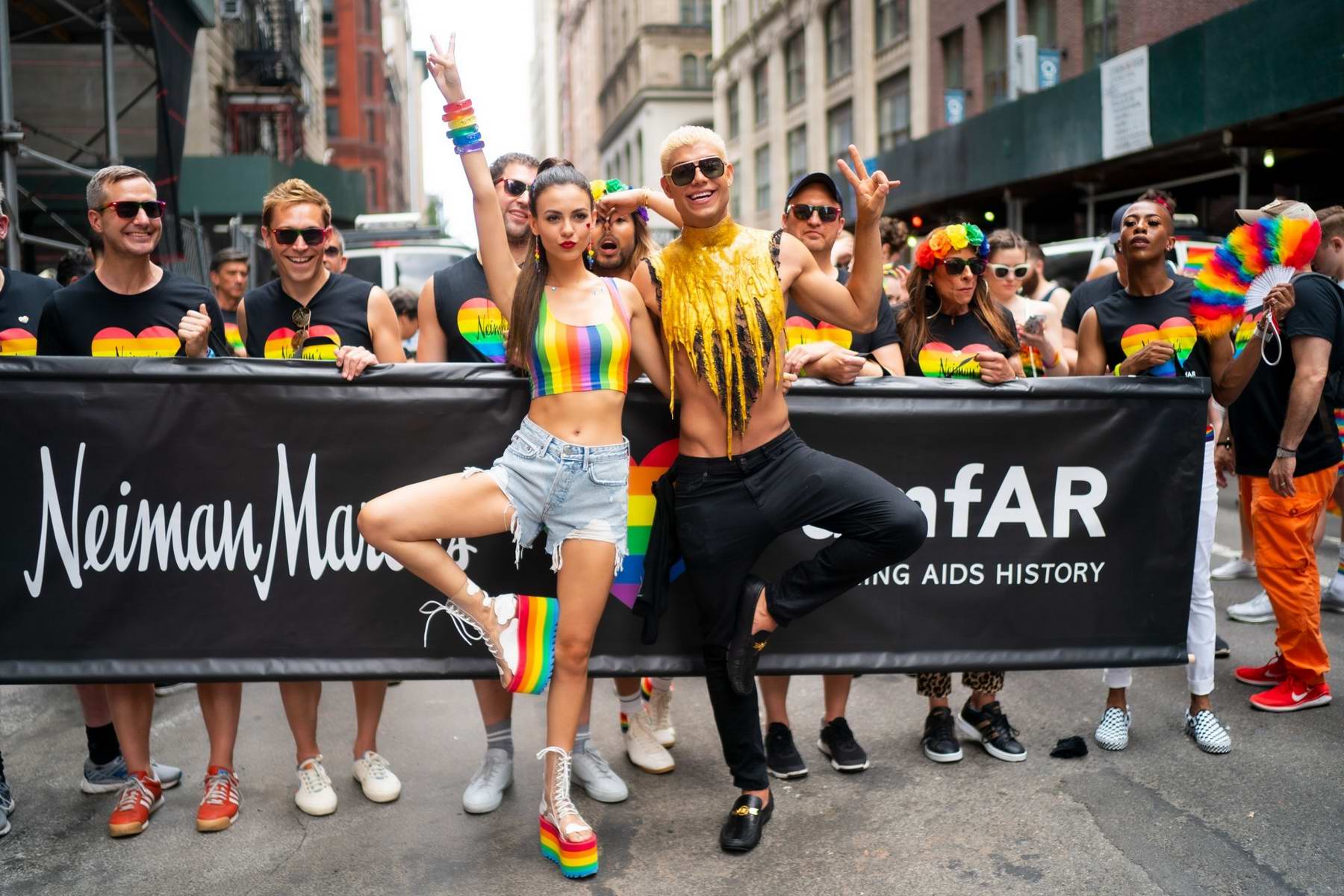 victoria justice attends the worldpride nyc 2019 march in new york city-300...