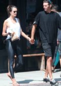 Alessandra Ambrosio and Nicolo Oddi step out for some coffee and snacks in Los Angeles
