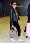 Morena Baccarin arrives at Guarulhos International Aiport in Sao Paulo, Brazil