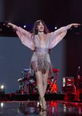 Camila Cabello performs at the 2019 iHeartRadio Festival at T-Mobile Arena in Las Vegas, Nevada