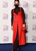 Rita Ora shows off her quirky style as she attends Radio Hits Live Birmingham, UK