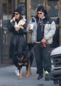 Emily Ratajkowski steps out for some morning coffee and snacks with Sebastian Bear-McClard in New York City