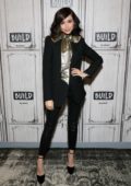 Sofia Carson visits Build Series in New York City