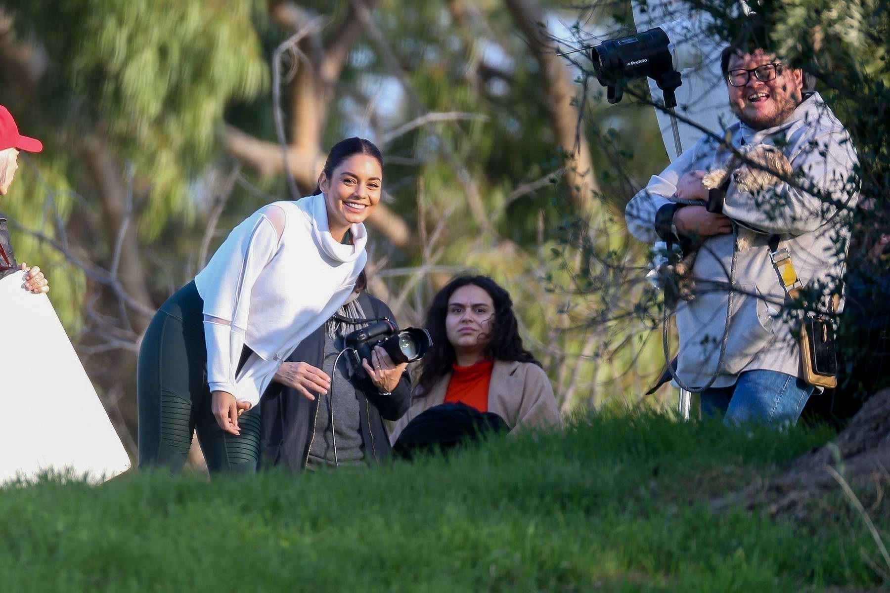 vanessa hudgens seen filming a sportswear ad for her avia activewear  collection in los angeles-160120_11