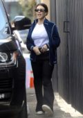 Kourtney Kardashian grabs brunch with friends at Croft in West Hollywood, California