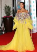 Maya Jama attends BAFTA 2020 after-party at Grosvenor House Hotel in London, UK