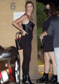 Ireland Baldwin looks stunning during a night out with friends at Nobu In Malibu, California