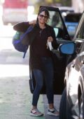 Jordana Brewster is all smiles as she is spotted heading out in Santa Monica, California