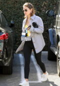 Lucy Hale shops for groceries at Erewhon Market before some more shopping at Target in Los Angeles