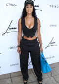 Draya Michele attends the Lionne Fall-Winter 2021 Fashion Show at The Ebell in Los Angeles