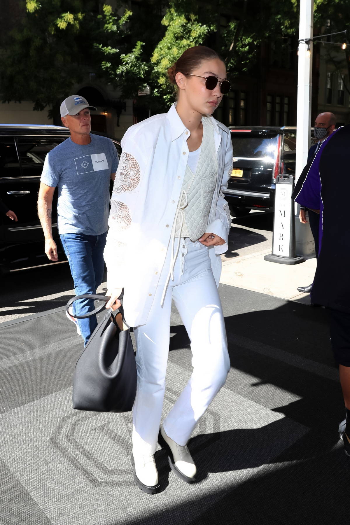 gigi hadid looks stylish in all-white ensemble as she steps out fittings  during new york fashion week in new york city-110921_5