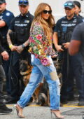 Jennifer Lopez attends the 2021 Global Citizen Live Festival at Central Park in New York City